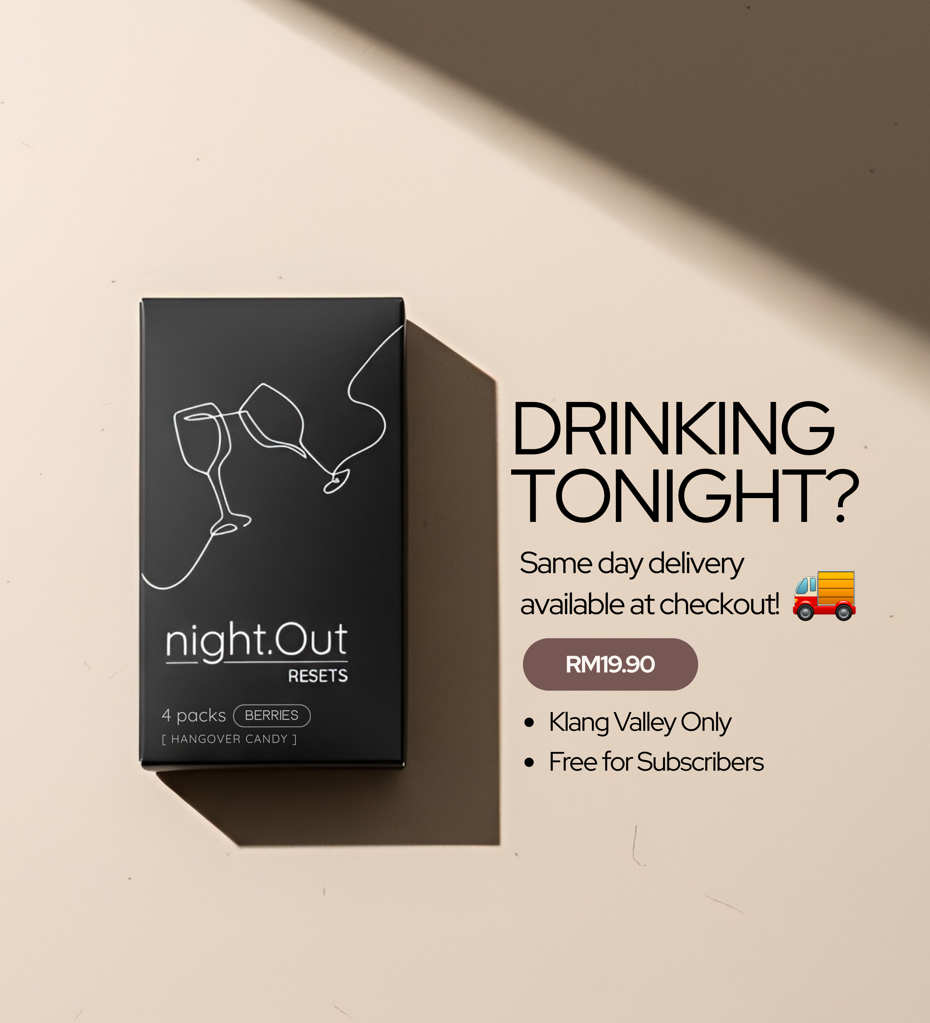 night.Out Resets | Hangover Relief + Liver Protection