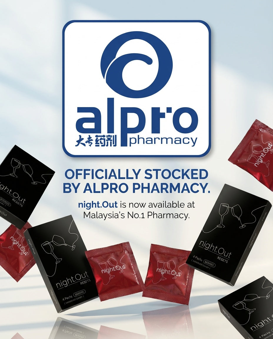 night.Out Resets | Hangover Relief + Liver Protection